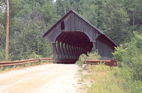 The Irasburg Covered Bridge Before Nov. 1997