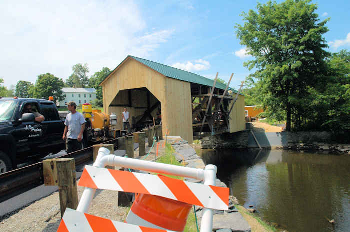 East Fairfield Bridge. Photo by Joe Nelson June 25, 2009