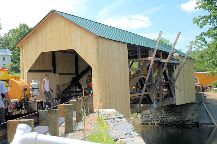 East Fairfield Bridge. Photo by Joe Nelson June 25, 2009