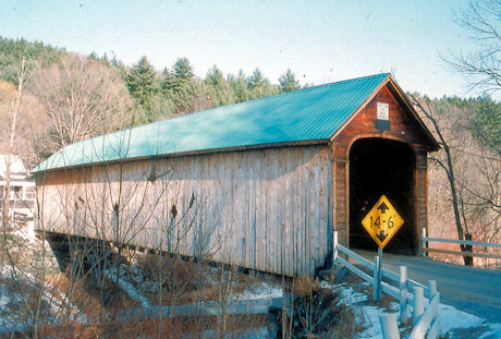 Hall Bridge, WGN 45-13-07 #2<br> Photo by Joe Nelson, January 1993