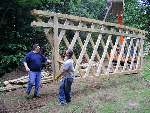 Hitchcock-Cormier Bridge. Photo by Ray Hitchcock, 2008