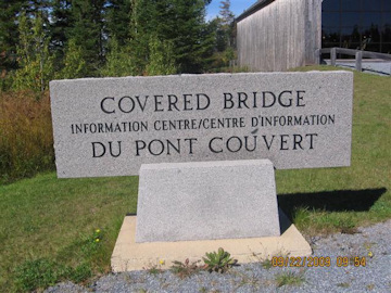 Covered Bridge Info Center Photo by the Keatings
September 22, 2009