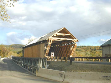 New N. Hartland Bridge. Photo by Jim Smedley October 10, 2001