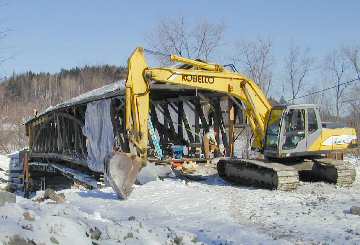 Poland Bridge. Photo by Joe Nelson, January 26, 2004