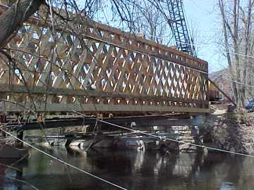 Sanderson Bridge. Photo by David Guay, May 1, 2003