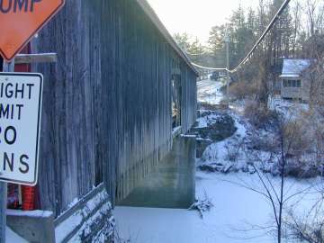 Sayres Bridge. Photo by Joe Nelson December 13, 2002