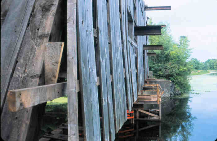 East Shoreham Railroad Bridge. Photo by Joe Nelson August 19, 2007