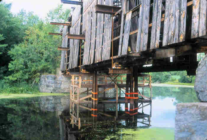 East Shoreham Railroad Bridge. Photo by Joe Nelson August 19, 2007