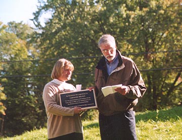 Westford Bridge Ceremony. Photo by BoB
Kane.