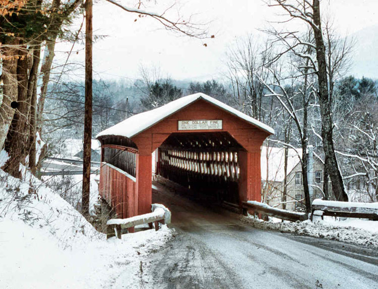 Chiselville Covered Bridge at the Green