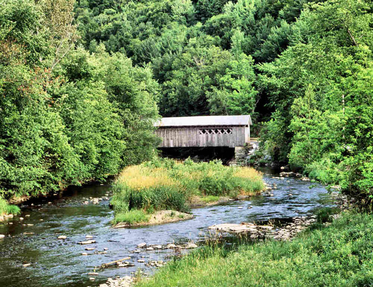 Comstock covered bridge