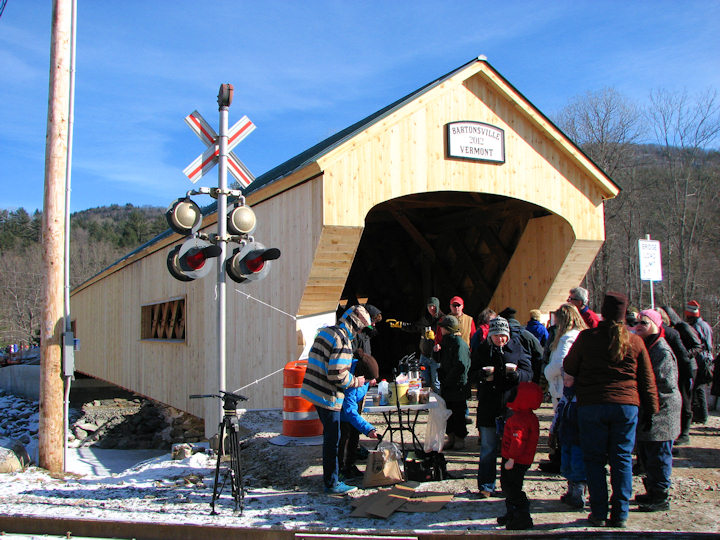 Bartonsville Bridge. Photo by Bill & Jenn Caswell
January 26, 2013