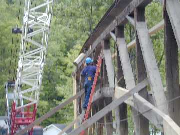 Canyon Bridge. Photo by Joe Nelson, July 14, 2004