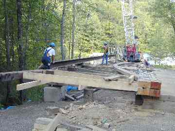 Canyon Bridge. Photo by Joe Nelson, August 3, 2004