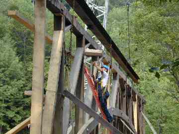 Canyon Bridge. Photo by Joe Nelson, August 3, 2004