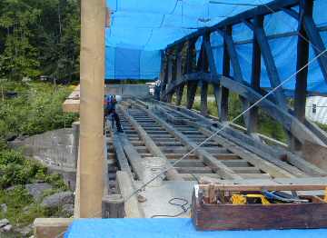 Canyon Bridge. Photo by Joe Nelson, August 16, 2004