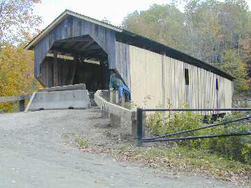 Canyon Bridge. Photo by Joe Nelson, October 5, 2004