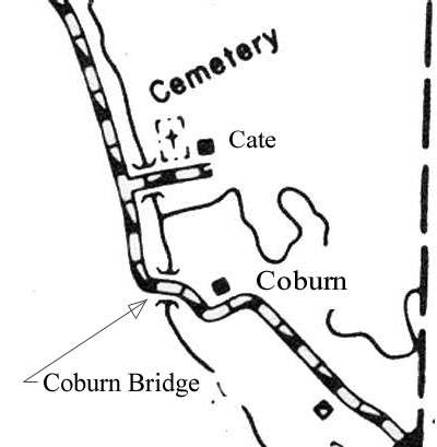 Coburn Bridge location
map