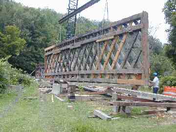 Comstock Bridge. Photo by Joe Nelson, August 28, 2003