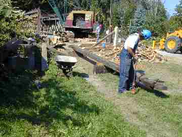 Comstock Bridge. Photo by Joe Nelson, Sept. 10, 2003