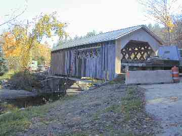 Comstock Bridge. Photo by Joe Nelson, Oct. 14, 2003