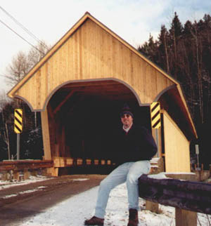 The New Coventry Covered Bridge. Photo by David Guay, 11-30-
99