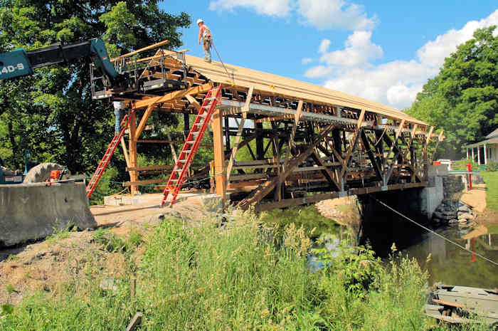 East Fairfield Bridge. Photo by Joe Nelson June 16, 2009