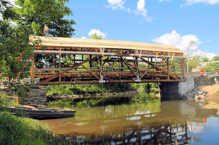 East Fairfield Bridge. Photo by Joe Nelson June 16, 2009