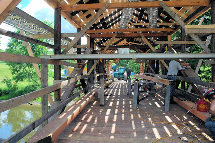 East Fairfield Bridge. Photo by Joe Nelson June 16, 2009