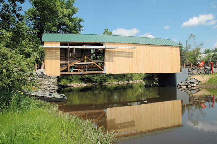 East Fairfield Bridge. Photo by Joe Nelson June 25, 2009