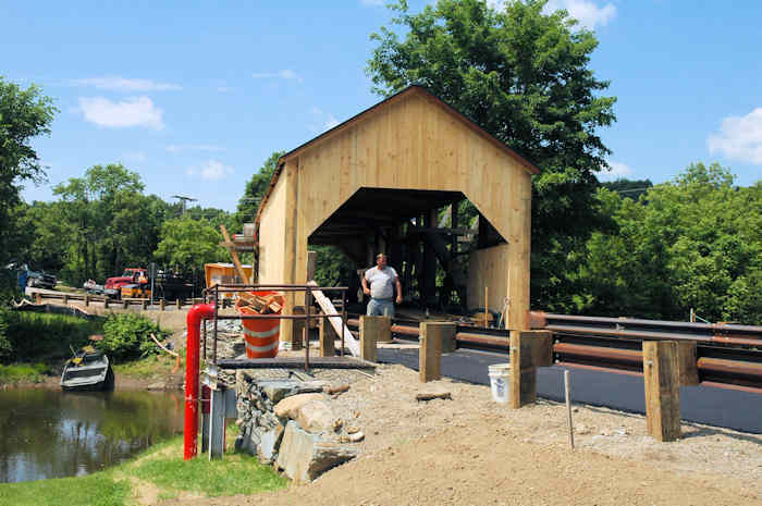 East Fairfield Bridge. Photo by Joe Nelson June 25, 2009