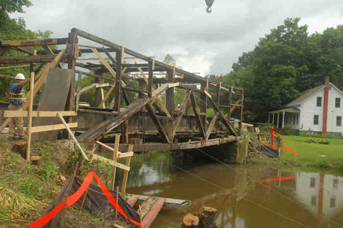 East Fairfield Covered Bridge. Photo by Joe Nelson August 7, 2008