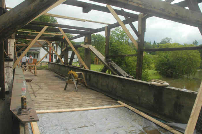 East Fairfield Covered Bridge. Photo by Joe Nelson August 7, 2008