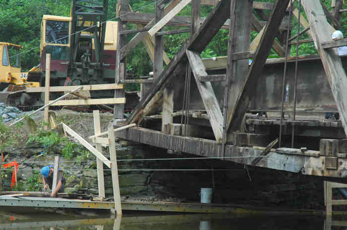 East Fairfield Covered Bridge. Photo by Joe Nelson August 7, 2008