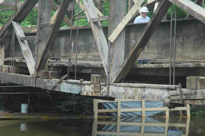 East Fairfield Covered Bridge. Photo by Joe Nelson August 7, 2008