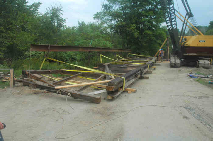 East Fairfield Covered Bridge. Photo by Joe Nelson September 4, 2008