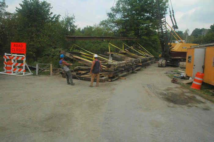 East Fairfield Covered Bridge. Photo by Rae Laitres August 29, 2008