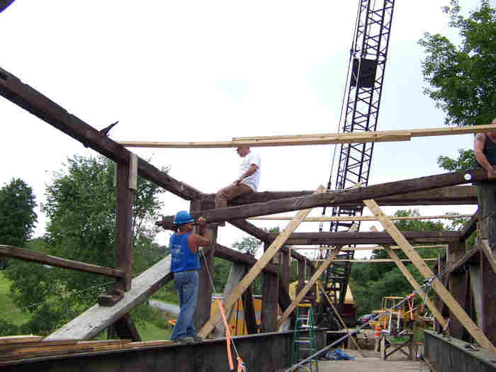 East Fairfield Covered Bridge. Photo by Rae Laitres August 29, 2008