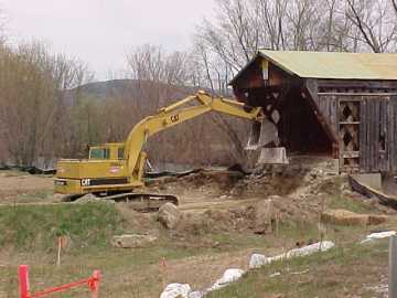 Gorham Bridge. Photo by David Guay, May 1, 2003