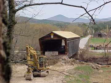 Gorham Bridge. Photo by David Guay, May 1, 2003