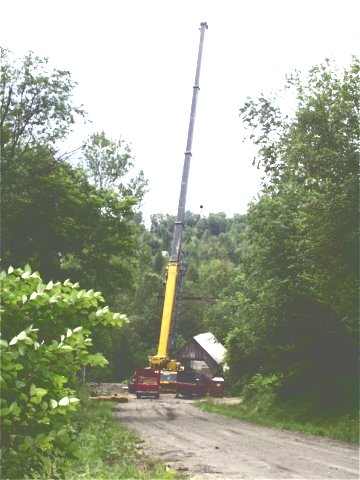 Greenbanks Hollow Bridge. Photo by Mert Leonard, July 23,
2002.