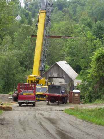 Greenbanks Hollow Bridge. Photo by Mert Leonard, July 23,
2002.