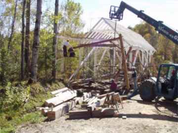 Greenbanks Hollow Bridge. Photo by Mert Leonard, Oct. 31,
2002.