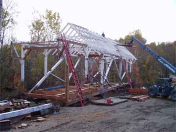 Greenbanks Hollow Bridge. Photo by Mert Leonard, Oct. 31,
2002.