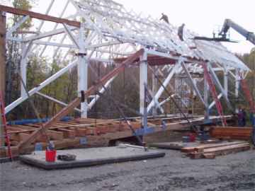 Greenbanks Hollow Bridge. Photo by Mert Leonard, Oct. 31,
2002.