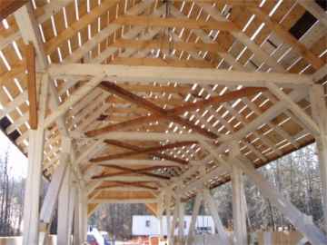 Greenbanks Hollow Bridge. Photo by Mert Leonard, Nov. 15,
2002.