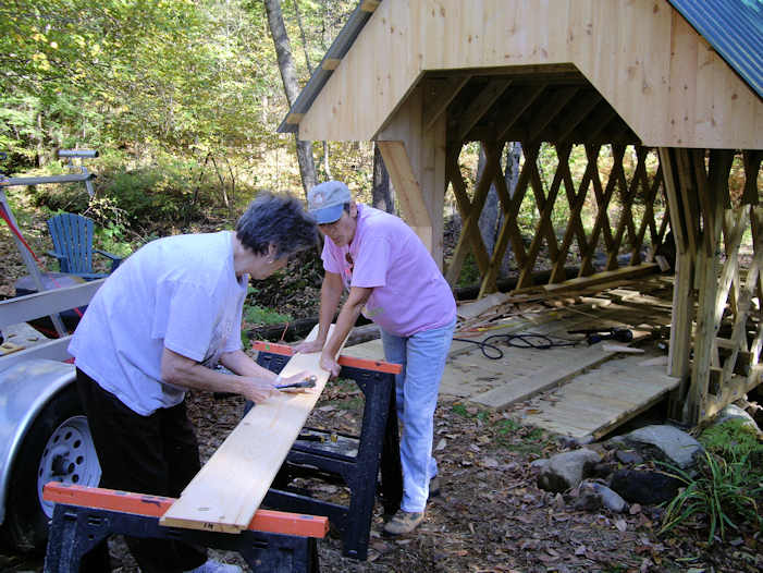 Hitchcock-Cormier Bridge. Photo by Ray Hitchcock, 2008