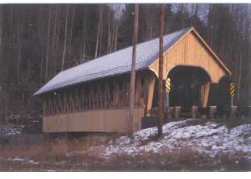 The Irasburg Covered Bridge Replica