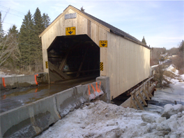 Maxwell Crossing Bridge Reopening January 2014