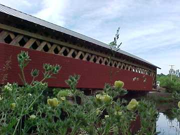 Paper Mill Bridge Rehabilitation: Photo by
David Guay, 6/26/00